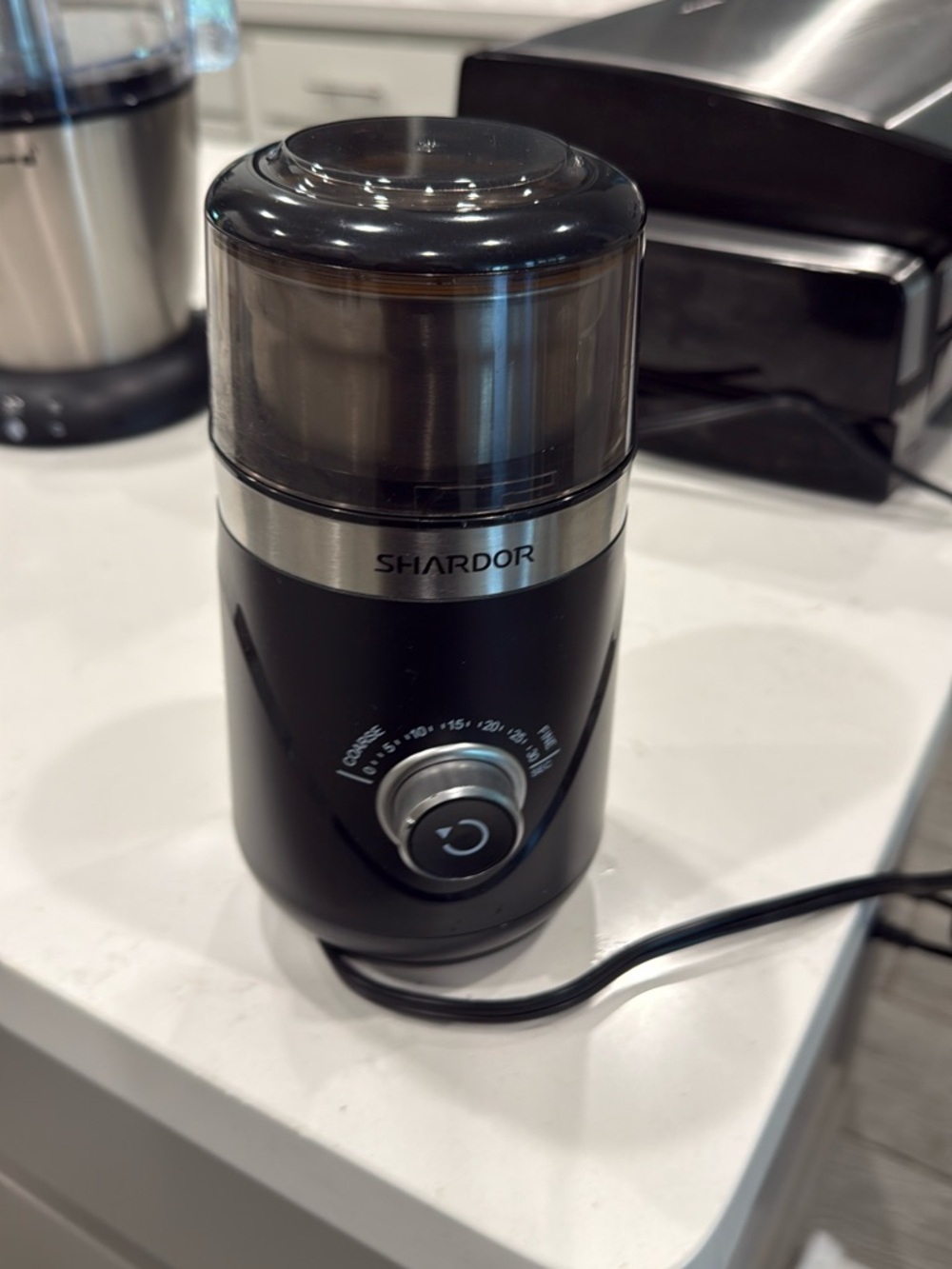 SHARDOR Electric Coffee Grinder - Black